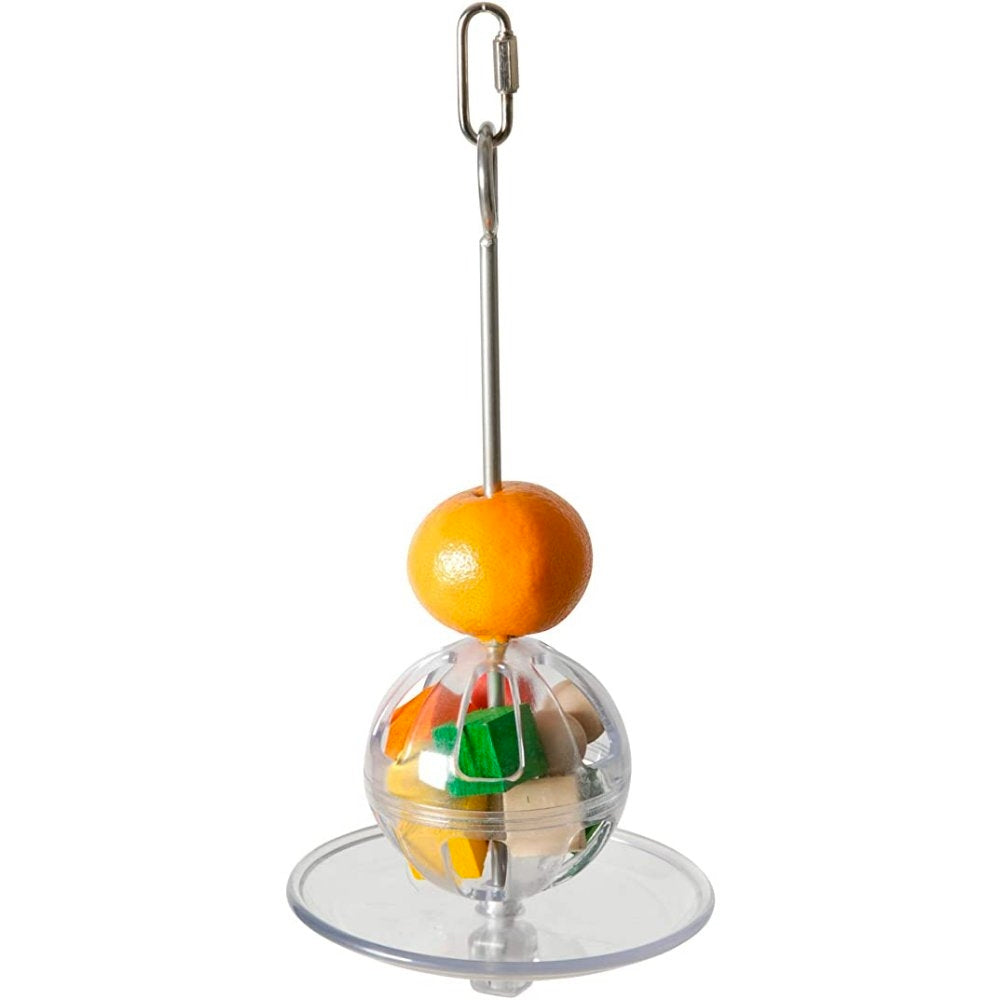 Featherland Paradise Foraging Hanging Buffet Ball with Skewer