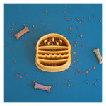 ZippyPaws Happy Bowl Slow Feeder - Hamburger