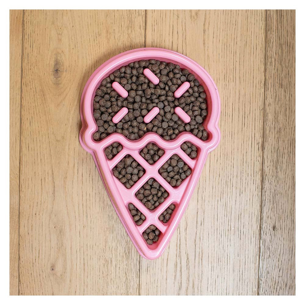 ZippyPaws Happy Bowl Slow Feeder - Ice Cream
