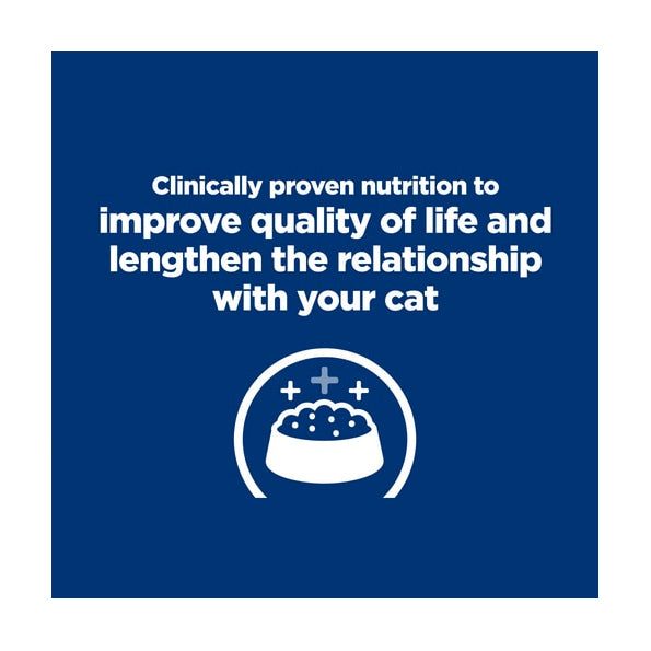 Hill's Prescription Diet Feline k/d Kidney Care Salmon Wet Cat Food Pouches 12 X 85g