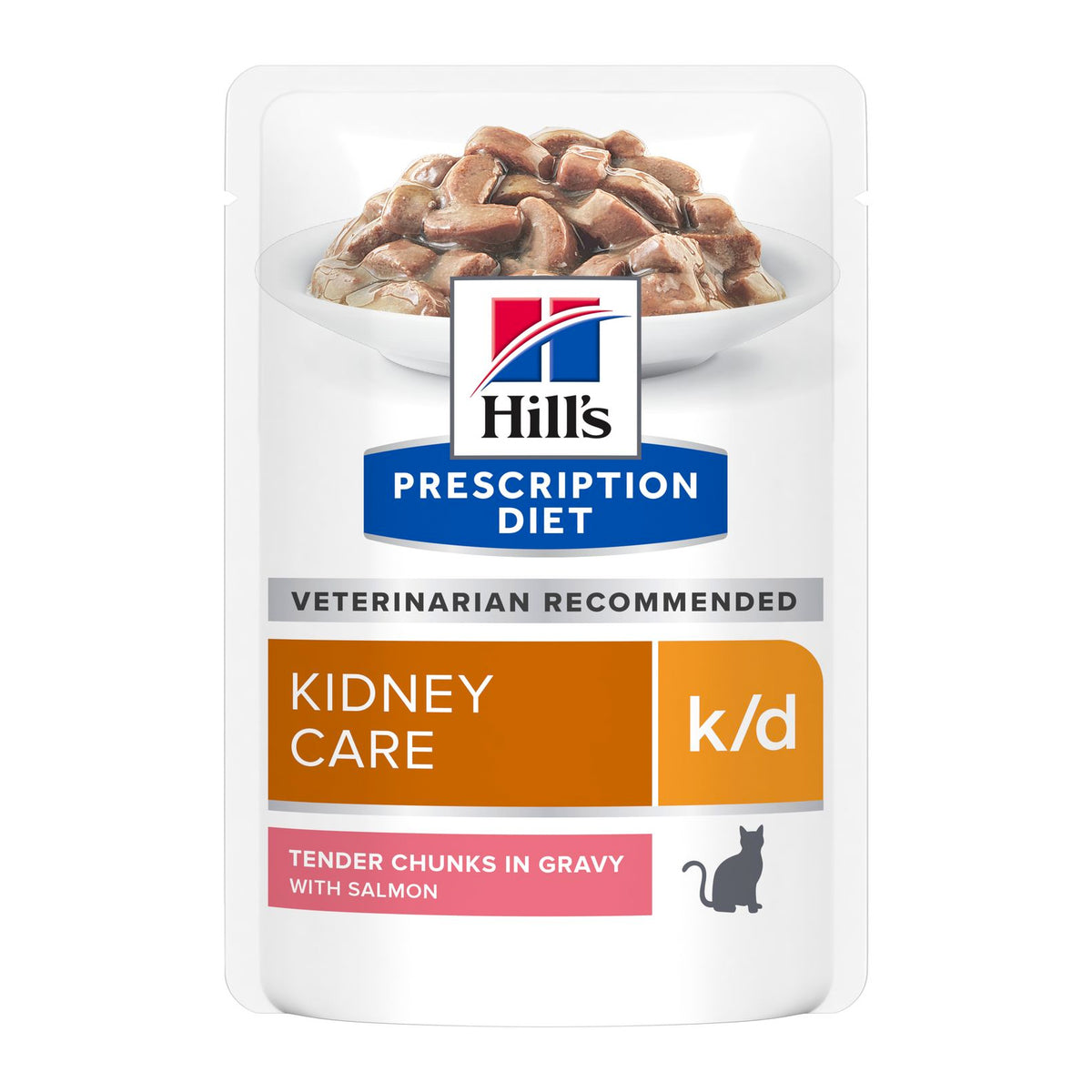 Hill&#39;s Prescription Diet Feline k/d Kidney Care Salmon 12 X 85g