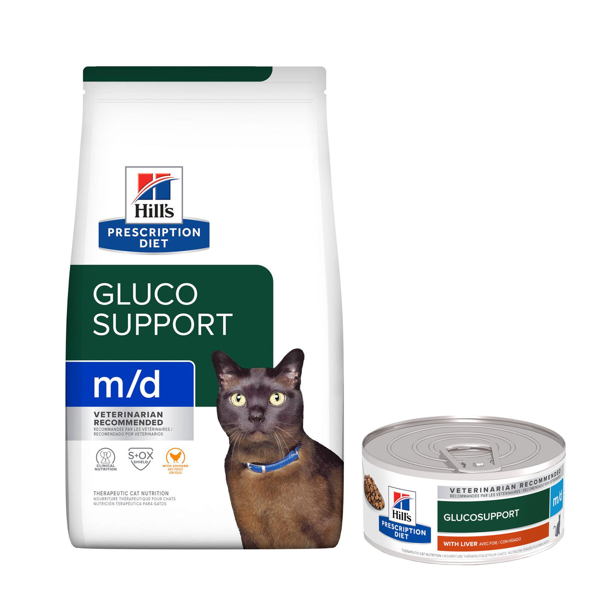 Hill&#39;s Prescription Diet Feline m/d GlucoSupport
