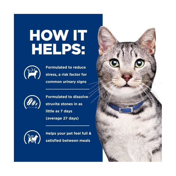 Hill's Prescription Diet c/d Multicare Stress Urinary + Metabolic Weight Dry Cat Food 2.88kg