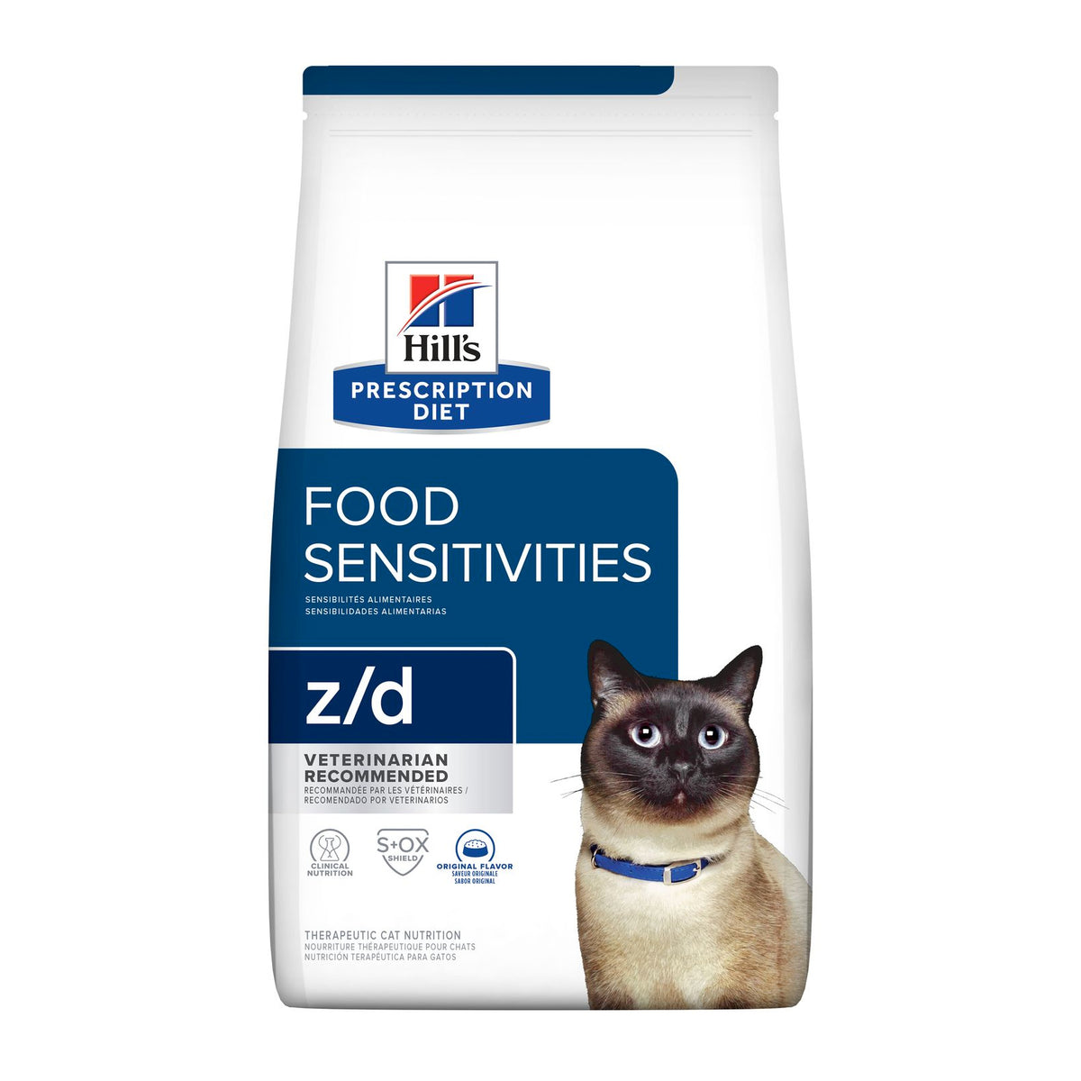 Hill&#39;s Prescription Diet Feline z/d Skin/Food Sensitivities