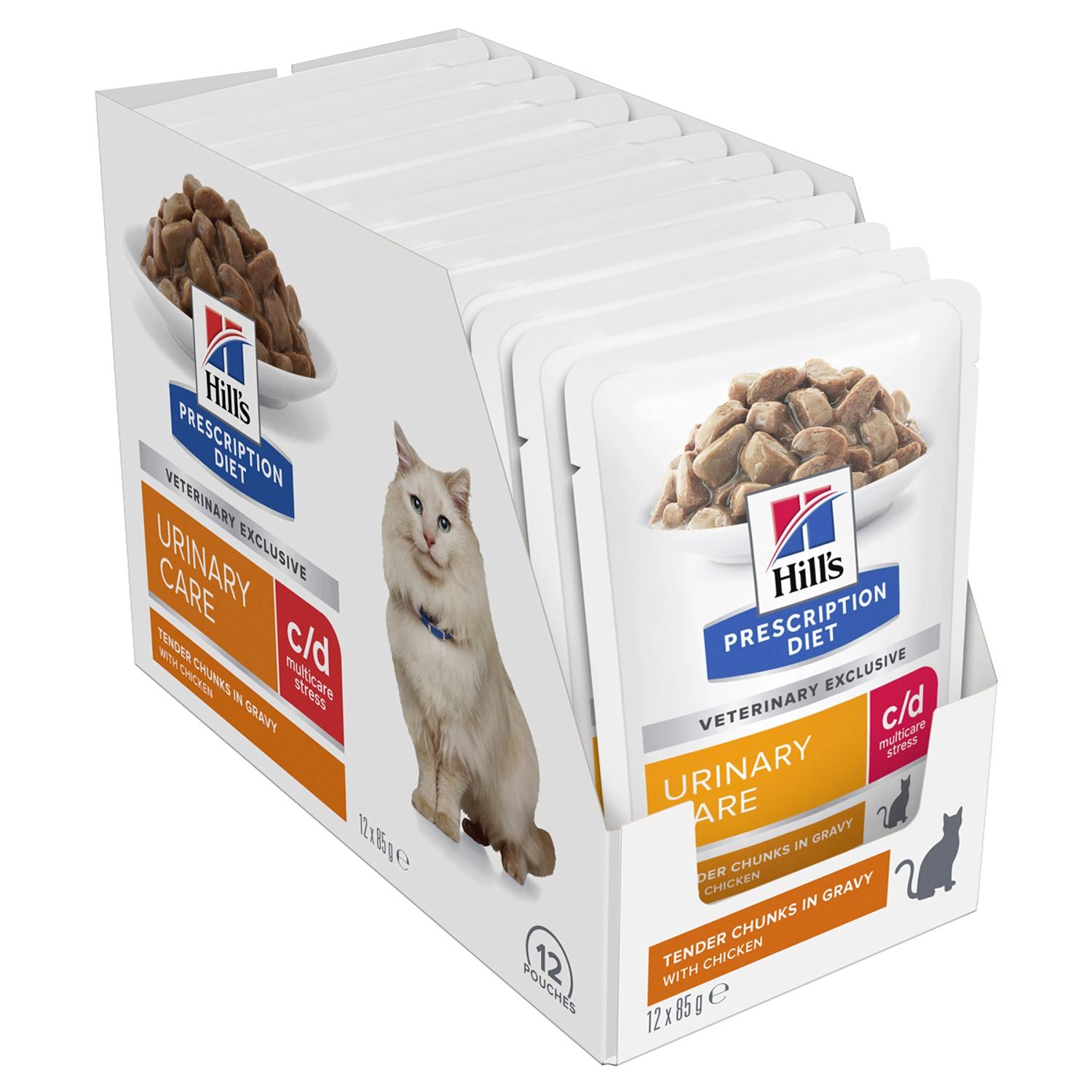 Hill's Prescription Diet Feline c/d Multicare Stress Urinary Care 12 X 85g