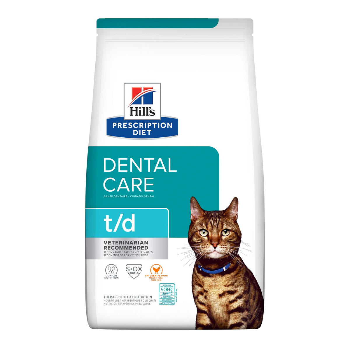 Hill&#39;s Prescription Diet Feline t/d Dental Care