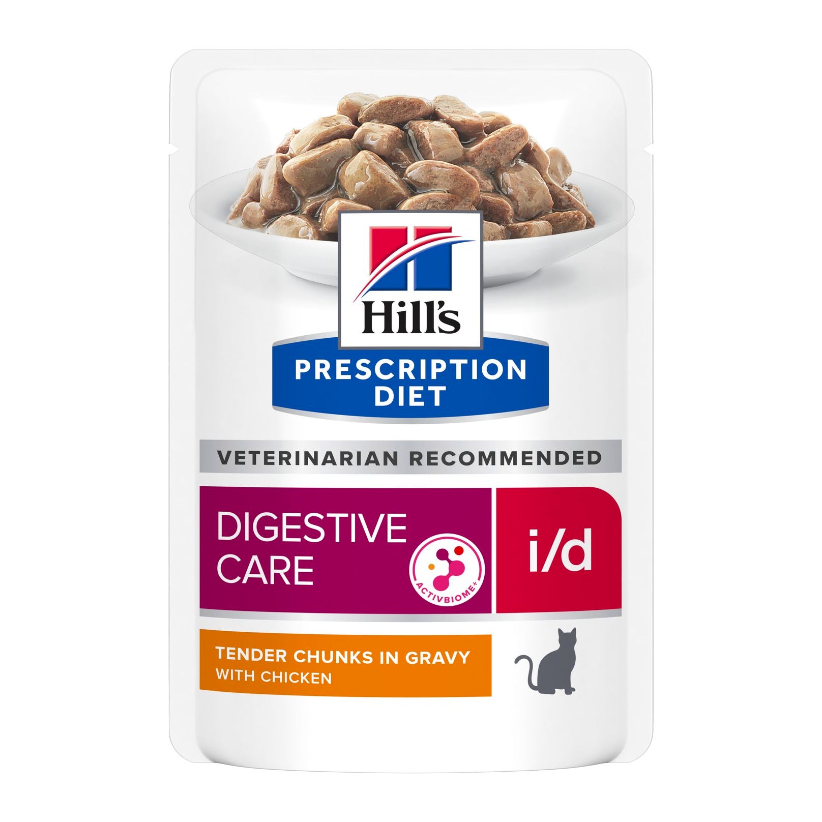 Hill's Prescription Diet Feline i/d Digestive Care Pouches 12X85g