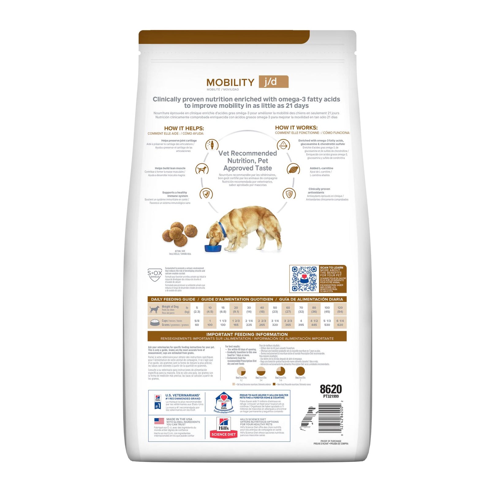 Hill's Prescription Diet Canine j/d Mobility Care
