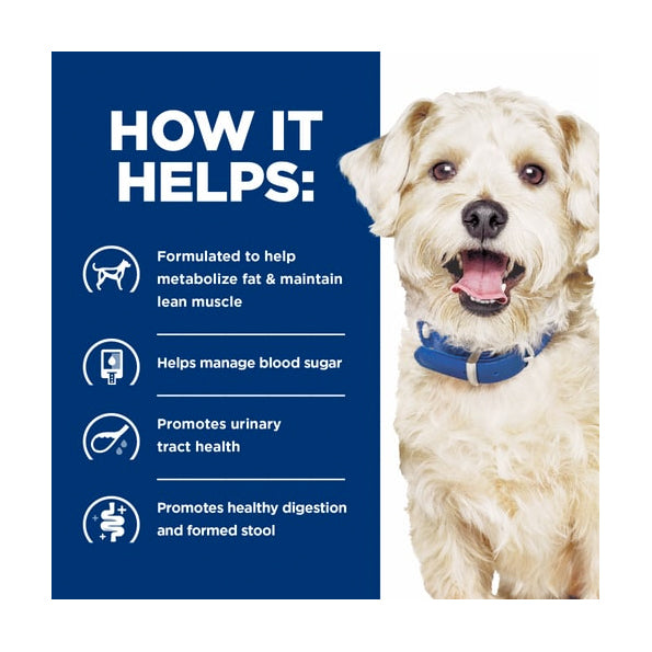Hill's Prescription Diet Canine w/d Multi-Benefit Dog Food