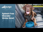 Kurgo Splash Free Wander Dog Water Bowl