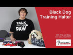 Black Dog Wear Training Halter