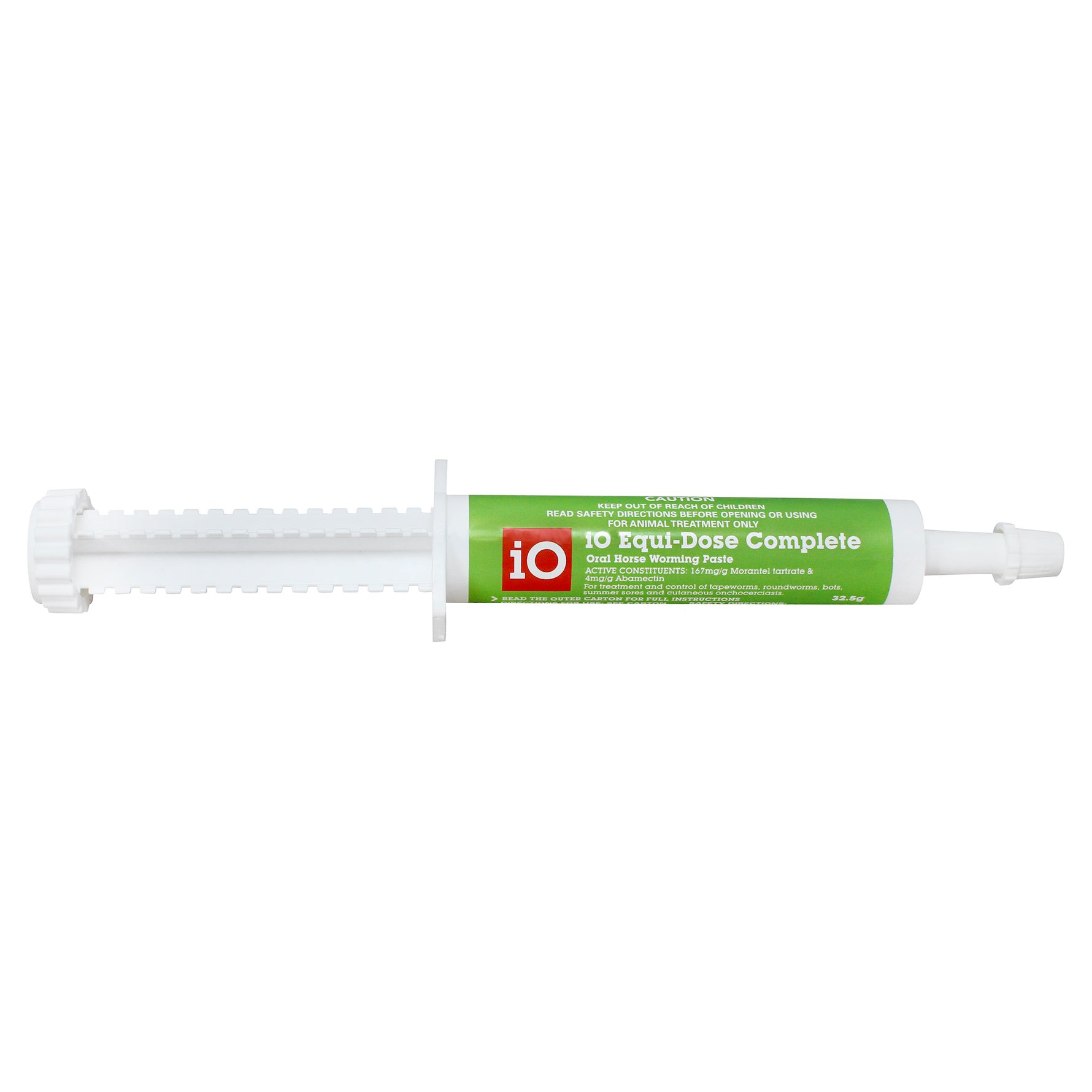 iO Equi-Dose Complete Horse Wormer Paste - Green Tube