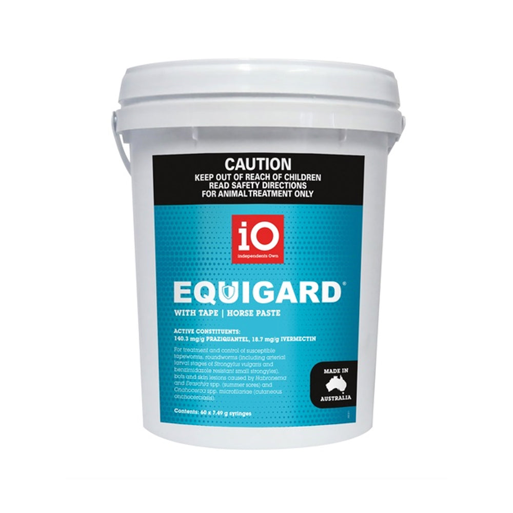 iO Equigard Blue with Tape Horse Worming Paste 7.49g