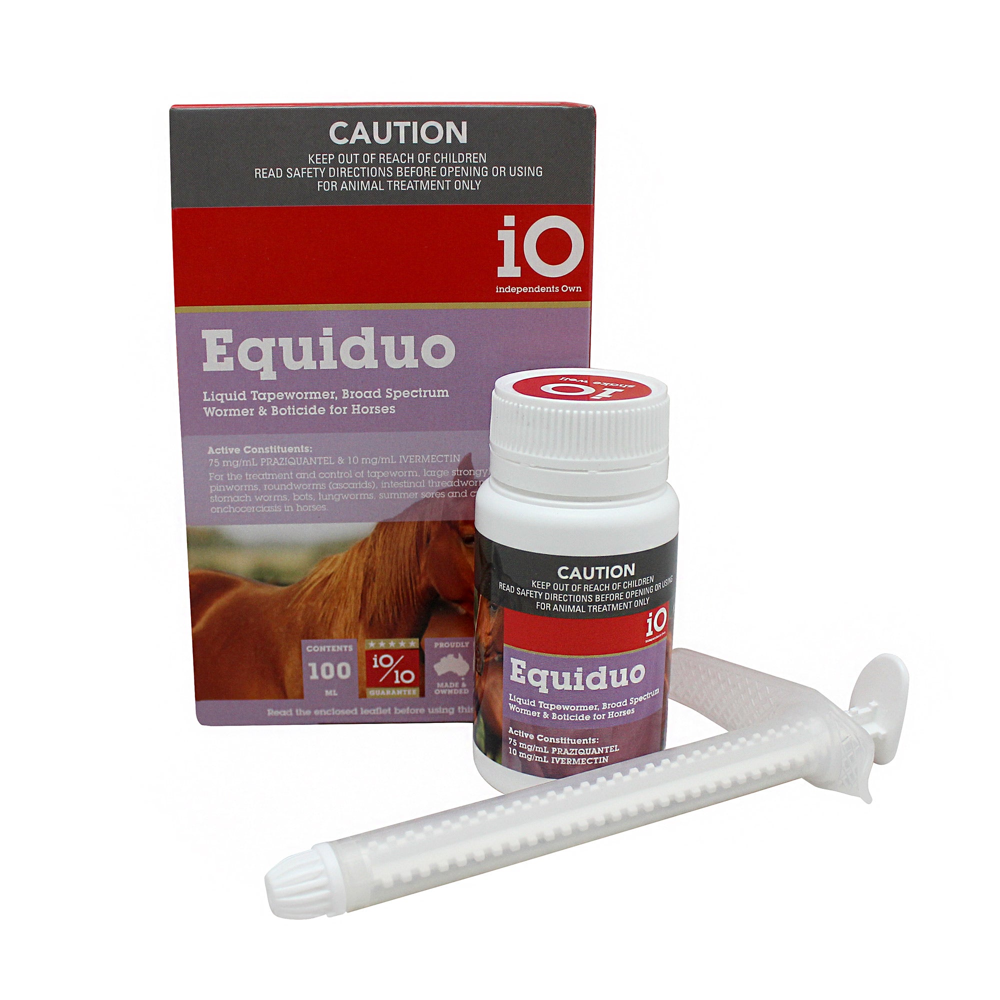 iO Equiduo Wormer for Horses