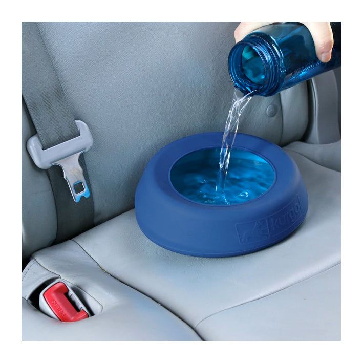 Kurgo Splash Free Wander Dog Water Bowl