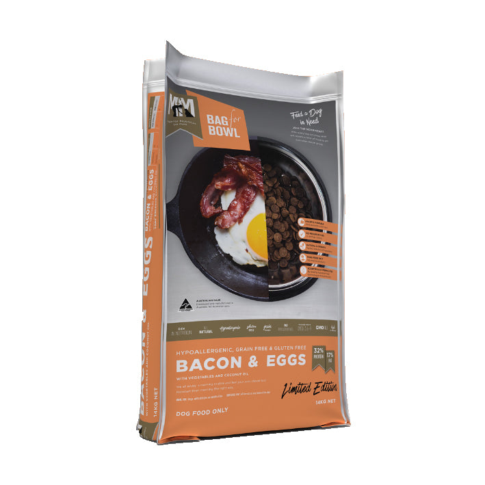 MfM (Meals for Mutts) Bacon & Eggs Grain & Gluten Free Dry Dog Food