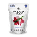 Meow Freeze Dried Cat Food - Beef & Hoki  280g