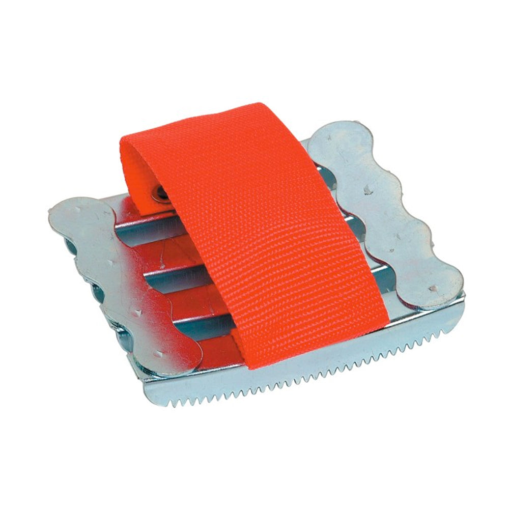 Metal Curry Comb with Hand Strap