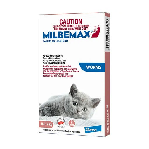 Milbemax Broad Spectrum Wormer for Cats