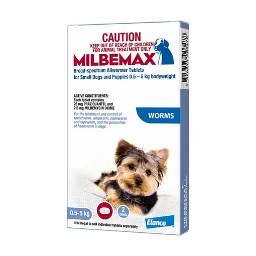 Milbemax Broad Spectrum Wormer for Dogs