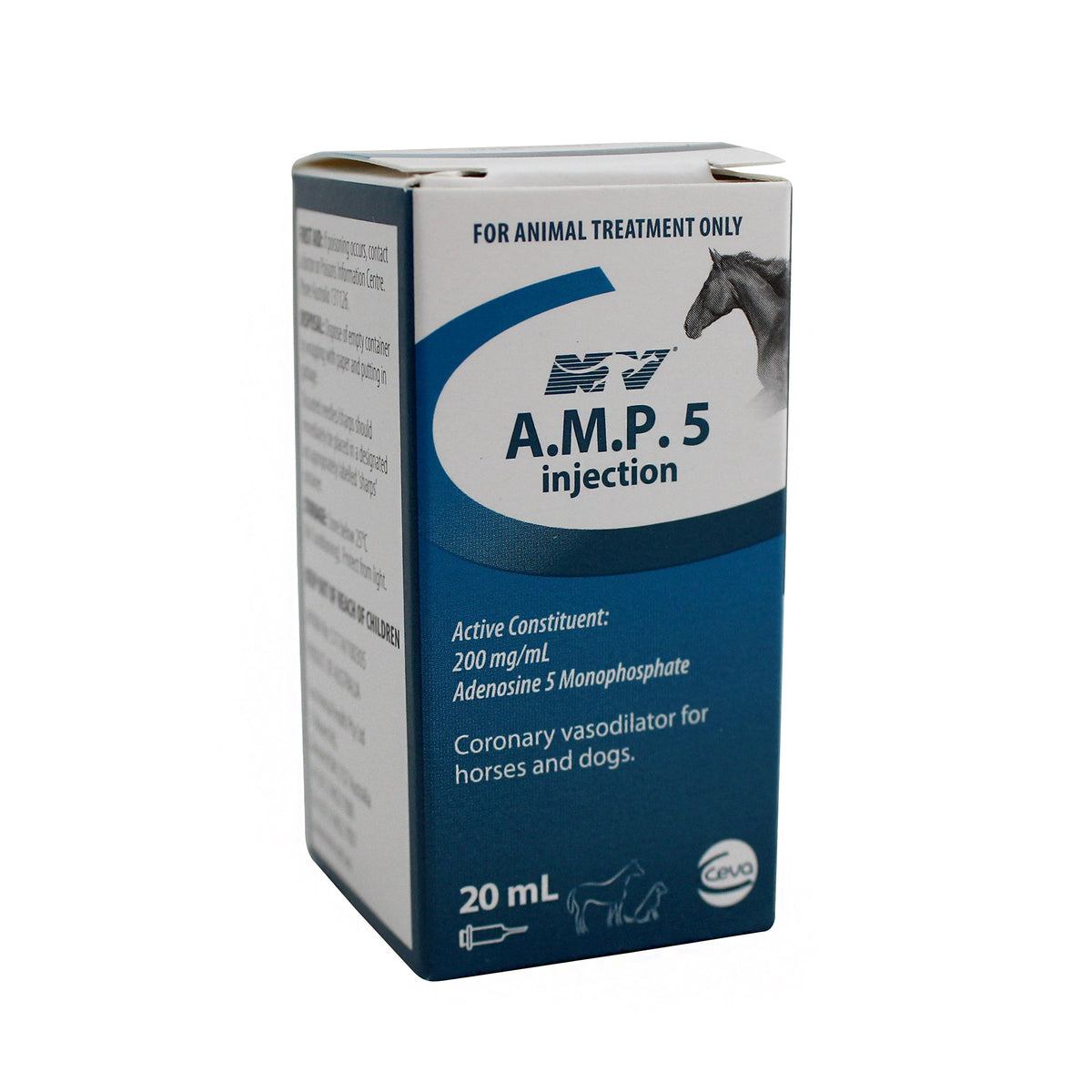 AMP-5 Injection for Horses &amp; Dogs 20ml