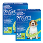 NexGard Spectra Chews for Medium Dogs 7.6-15kg - 12 Pack Value Bundle
