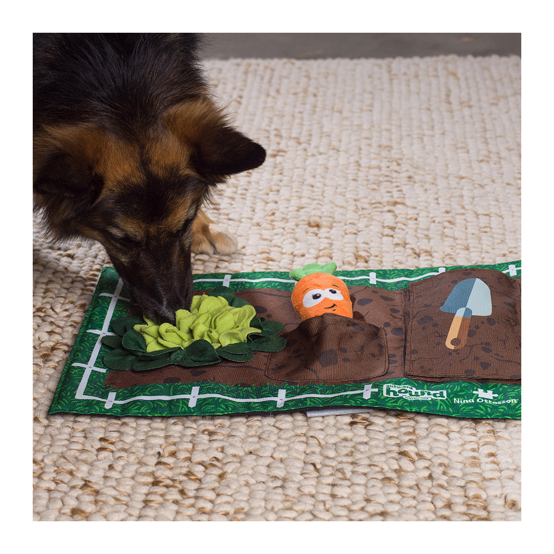 Sniffiz SmellyUFO Durable Interactive Treat Dispensing Puzzle / Enrichment Toy for Dogs - Mind Stimulating Food Game / Slow Feeder / Wobble Toy - from