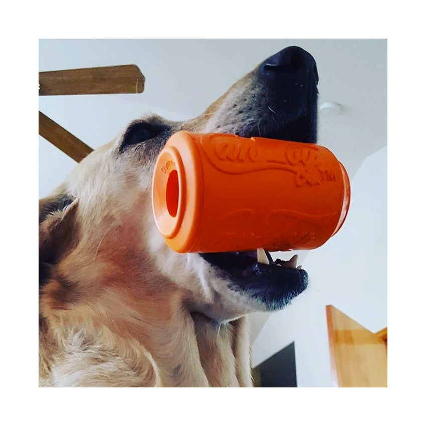 SodaPup Orange Squeeze Can Toy - XLarge
