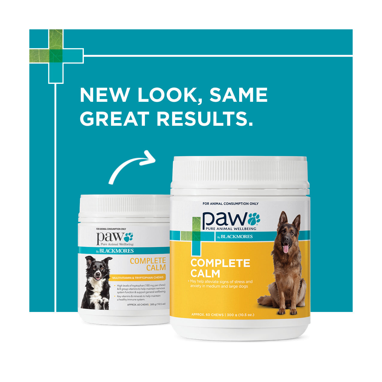 PAW Complete Calm Chews for Dogs 3x300g Value Bundle