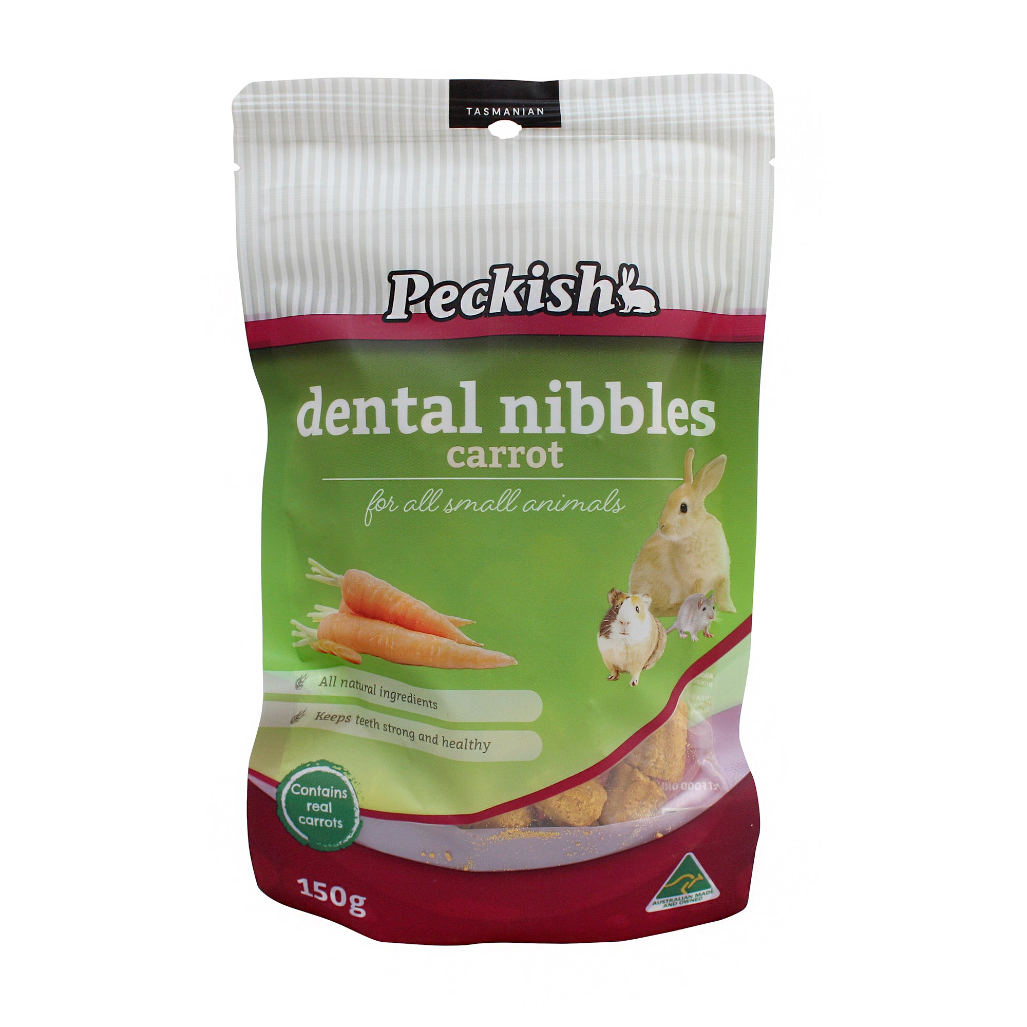 Peckish Dental Nibbles for Small Animals 150g