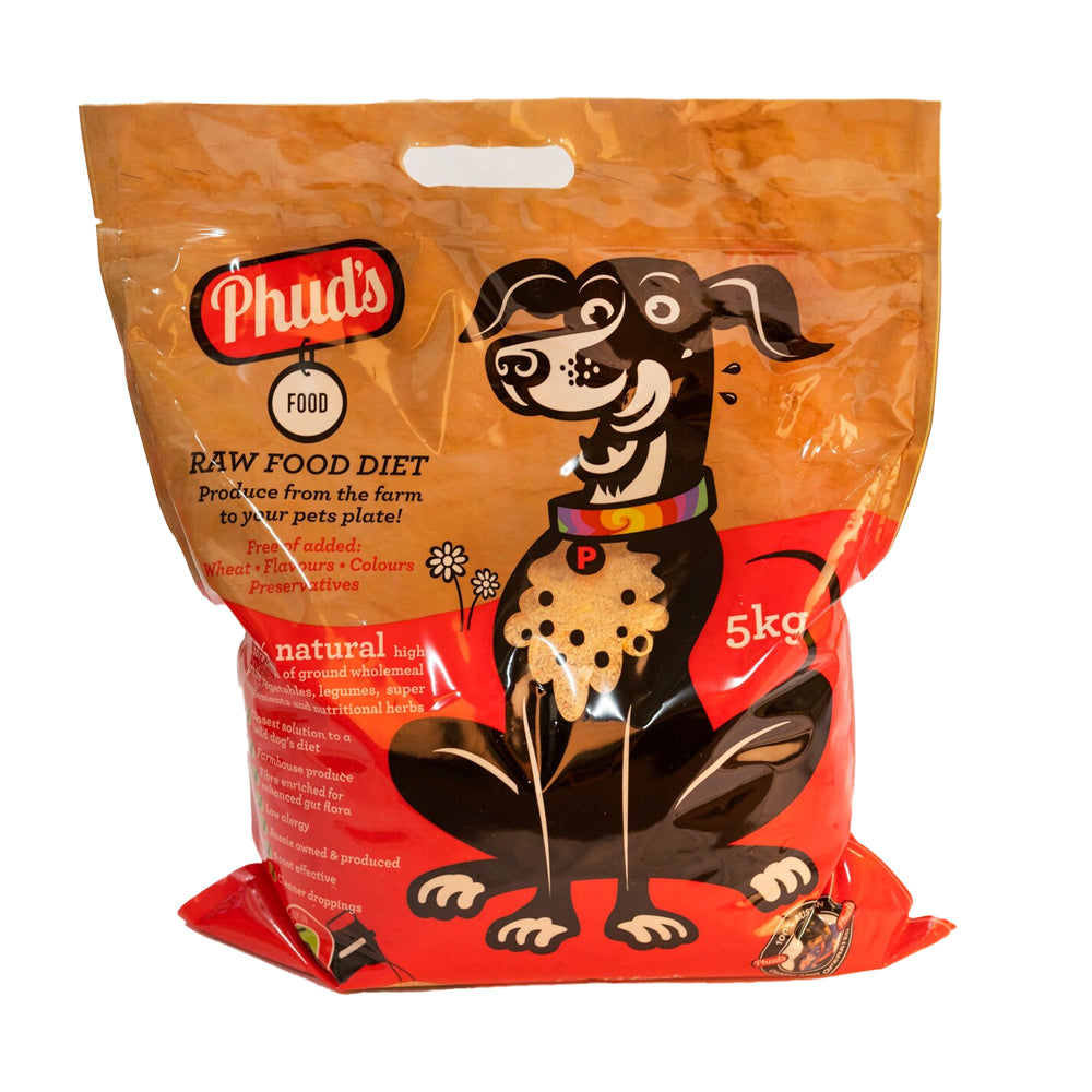 Phud&#39;s Natural Raw Dog Food Diet Mixer
