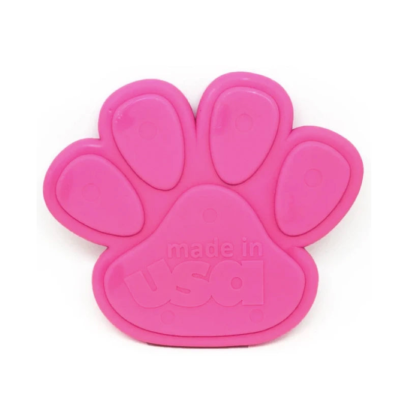 SodaPup Nylon Pink Paw Print Chew Toy
