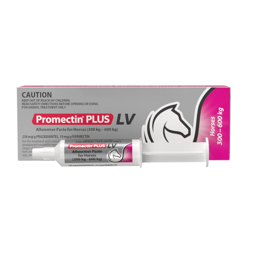 Promectin PLUS LV Allwormer Paste for Horses (300 - 600 kg)