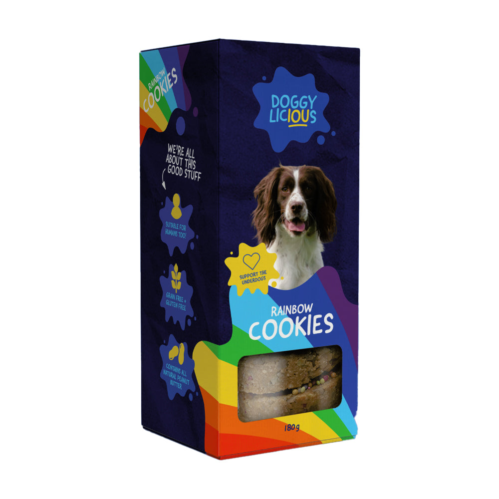 Doggylicious Rainbow Cookies 180g