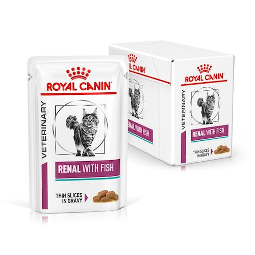 Royal Canin Veterinary Diet Feline Renal with Fish 12 x 85g