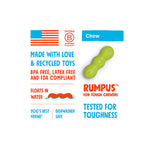 West Paw Zogoflex Rumpus Tough Chew Toy