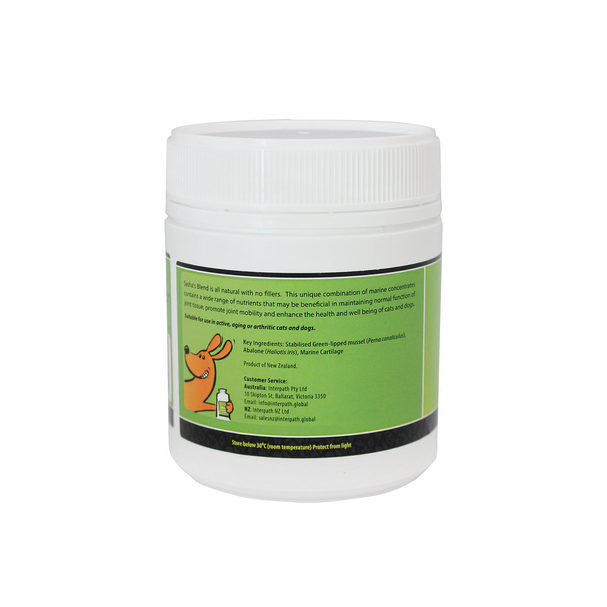 Sashas Blend Joint Powder for Dogs and Cats 250g