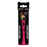 Scream Reflective Adjustable Nylon Puppy Collar