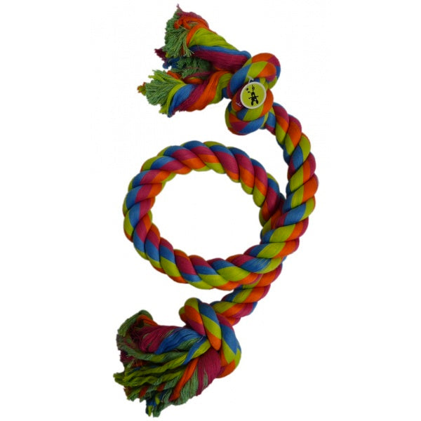 Scream 2-Knot Jumbo Rope Dog Toy