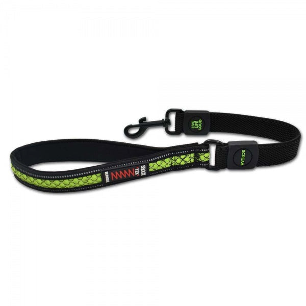 Scream Reflective Bungee Leash with Padded Handle