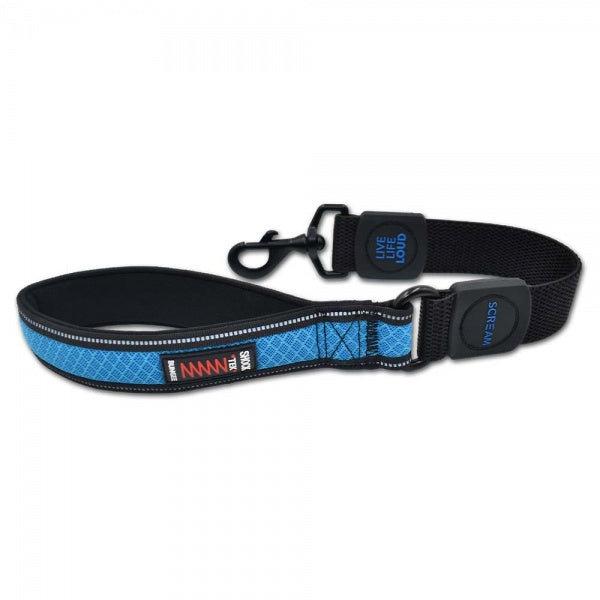 Scream Reflective Bungee Leash with Padded Handle