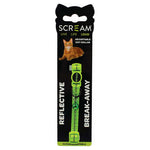 Scream Reflective Adjustable Nylon Cat Collar