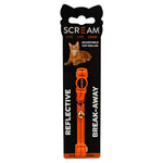 Scream Reflective Adjustable Nylon Cat Collar