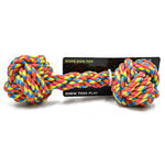Scream Rope Fist Dumbbell Dog Toy