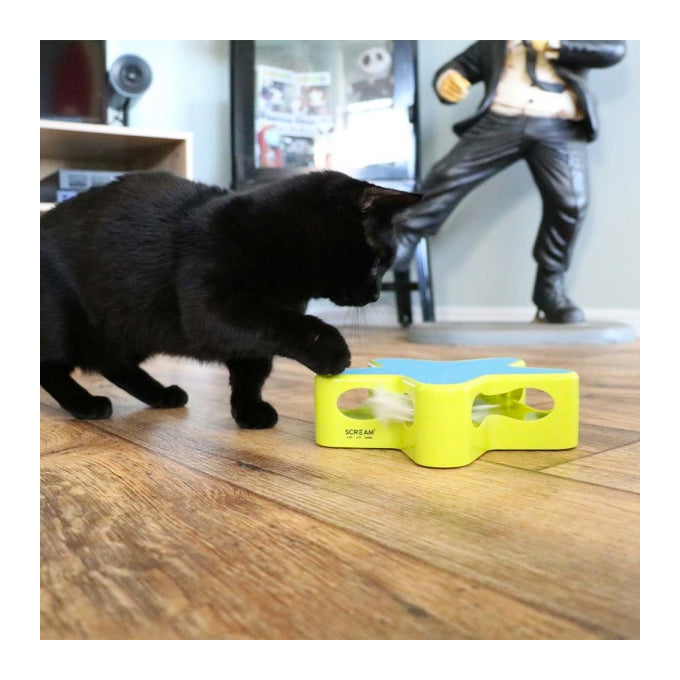 Scream Electronic Star Motion Cat Toy