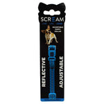 Scream Reflective Adjustable Nylon Puppy Collar