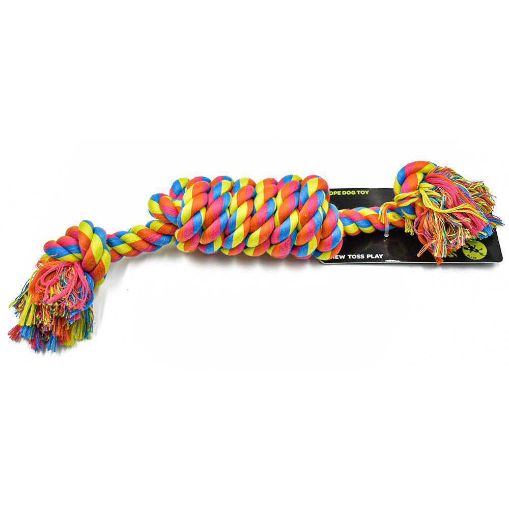 Scream Rope Bonbon Tug Dog Toy - 51cm