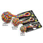 Scream Rope Fist Tug Dog Toy