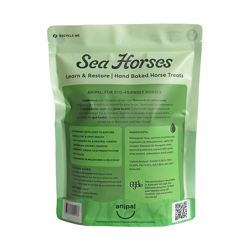 AniPal Sea Horses Learn &amp; Restore Hand Baked Horse Treats 250g