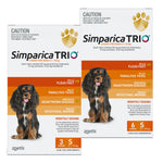 Simparica TRIO Chewable Tablet for Small Dogs 5.1-10kg
